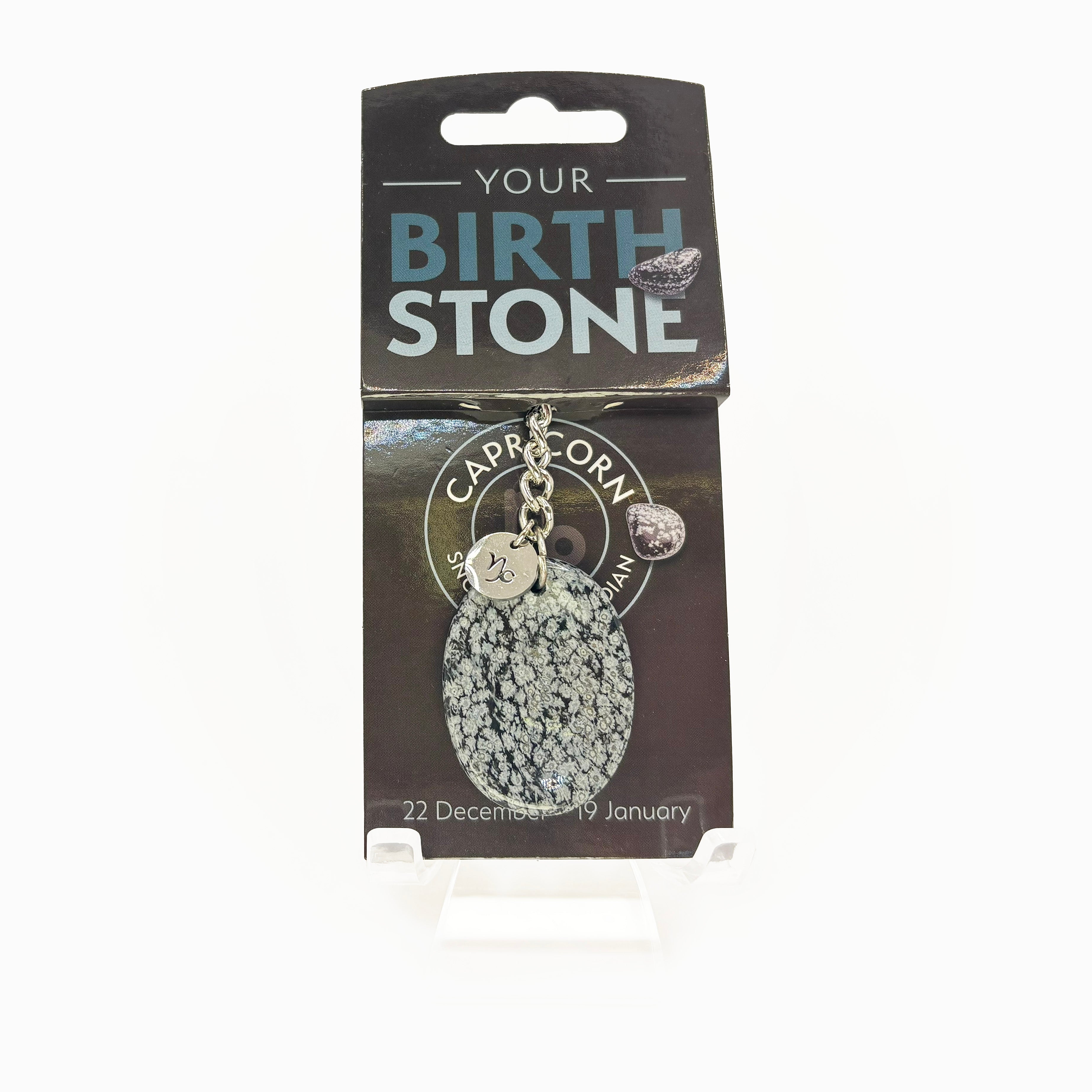 Zodiac Birthstone Keyring