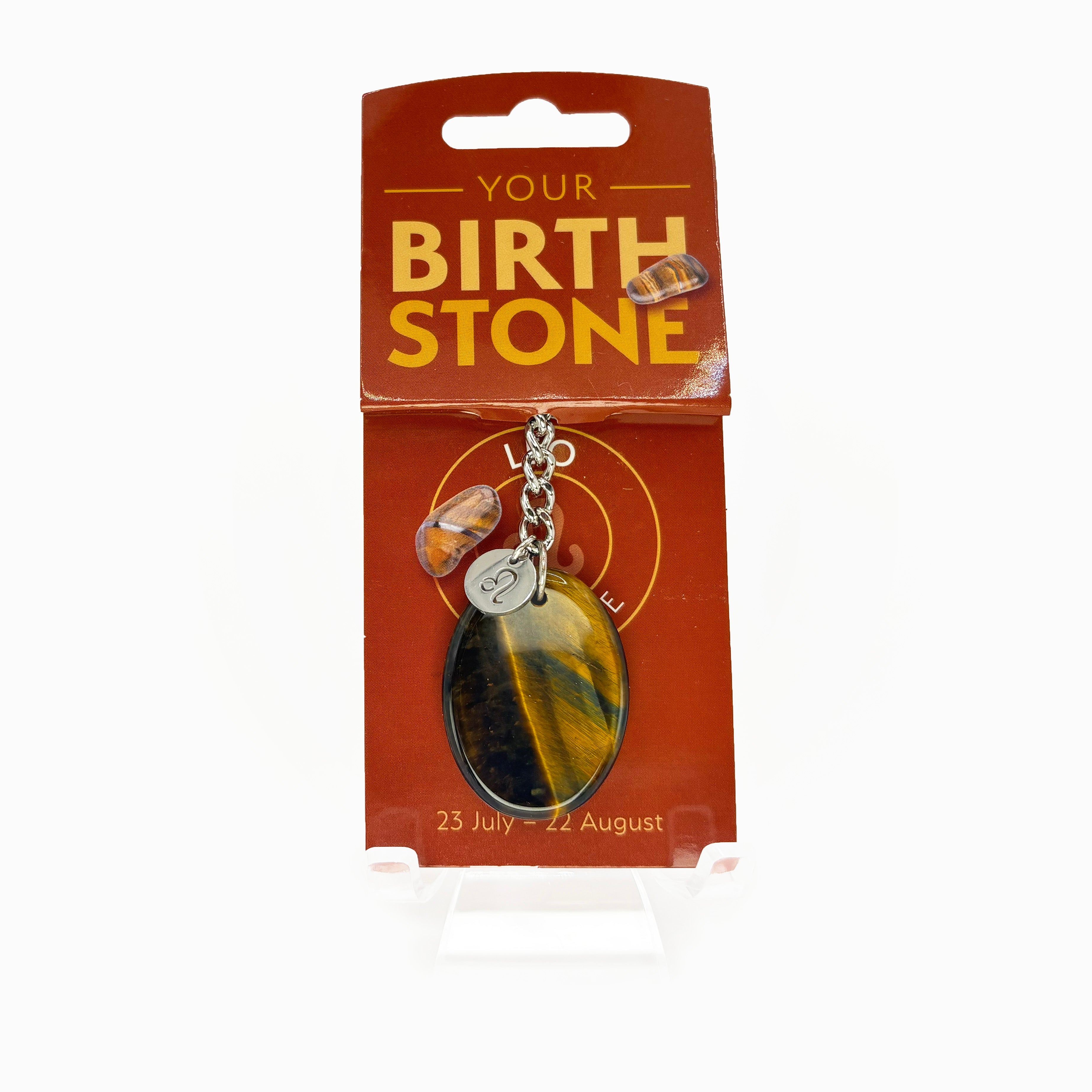 Zodiac Birthstone Keyring
