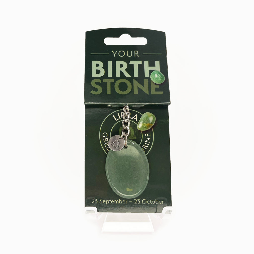 Zodiac Birthstone Keyring