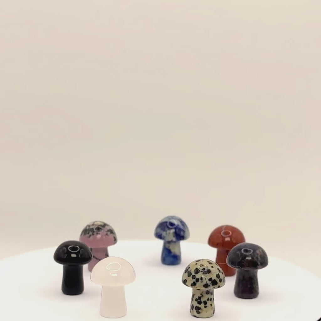 Mushroom Carvings small